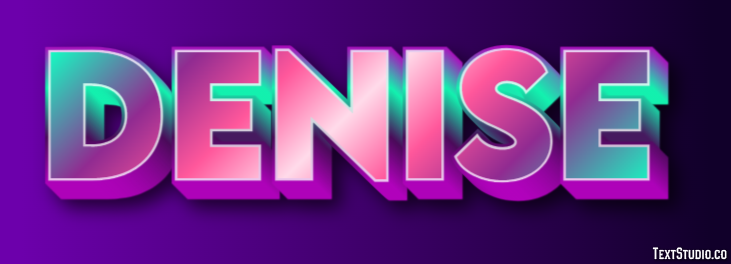 Denise Efekt tekstowy