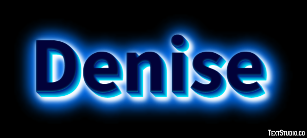 Denise Texteffekt