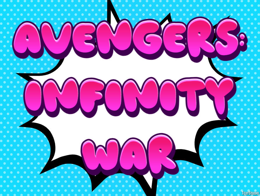 Avengers: Infinity War Text Effect