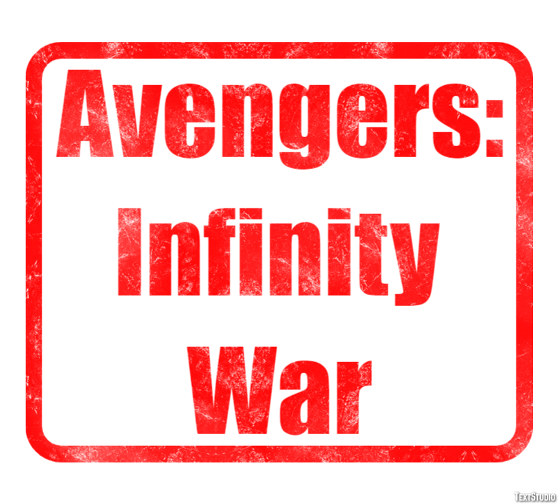 Avengers: Infinity War Text Effect
