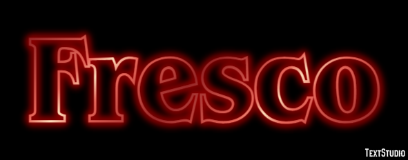 Fresco Effetto testo