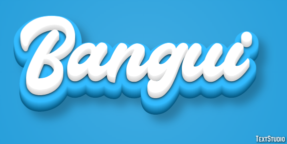 Bangui Texteffekt
