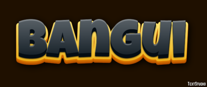 Bangui Texteffekt