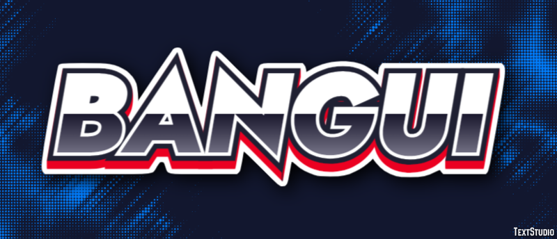 Bangui Texteffekt