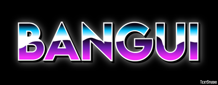 Bangui Texteffekt