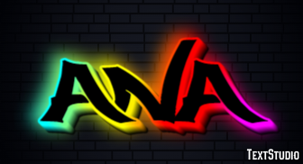 Ana Text effect