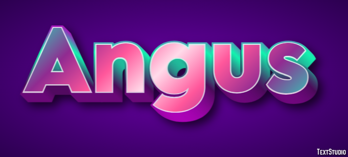Angus Text Effect