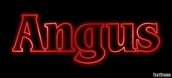 Angus Text Effect