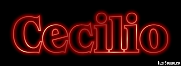 Cecilio Efecto de Texto