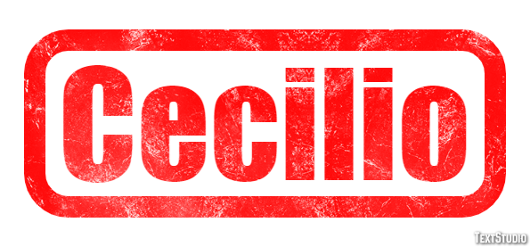 Cecilio Efecto de Texto