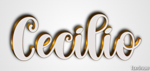 Cecilio Efecto de Texto