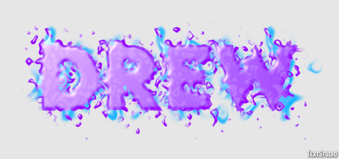 Drew Efekt tekstowy