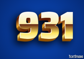 931 テキスト効果