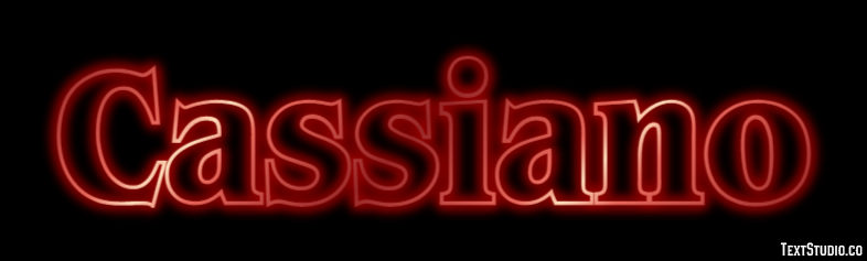 Cassiano Effetto testo