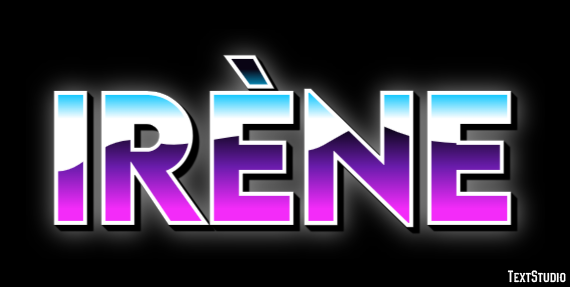 Irène Text Effect
