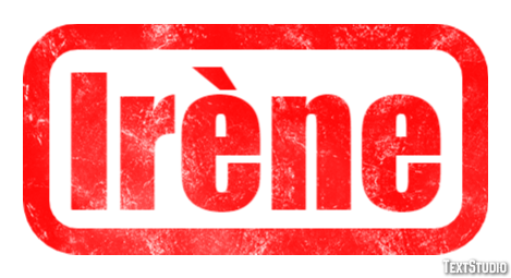 Irène Text Effect