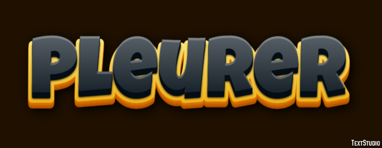 Pleurer Text Effect