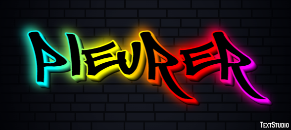 Pleurer Text Effect
