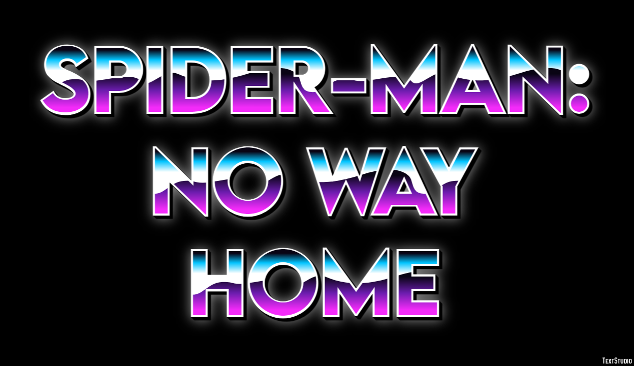 Spider-Man: No Way Home Tekst Effect