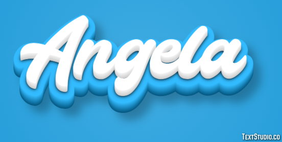 Angela Efekt tekstowy