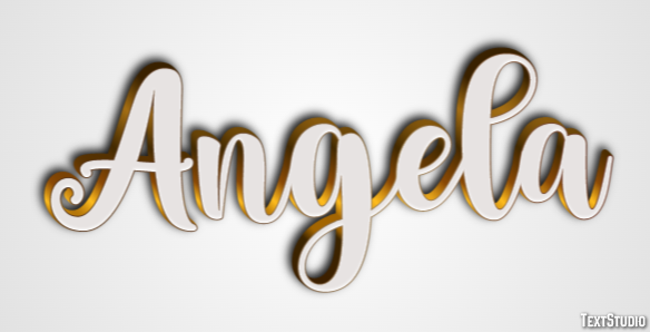 Angela Efekt tekstowy