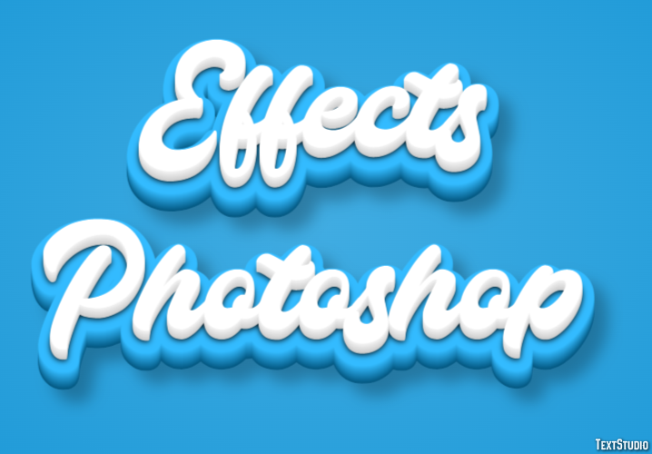 Effects Photoshop Effet de texte