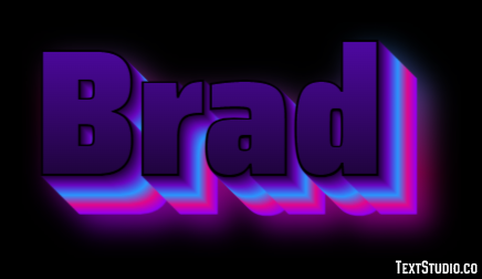 Brad Efekt tekstowy