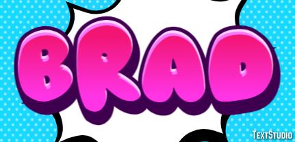 Brad Text Effect