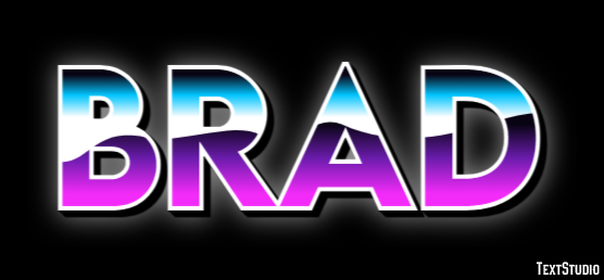 Brad Text Effect