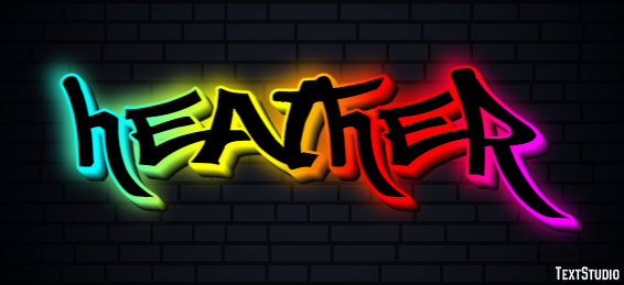 Heather Text Effect