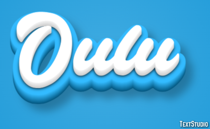Oulu Effetto testo