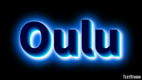 Oulu Efeito de texto