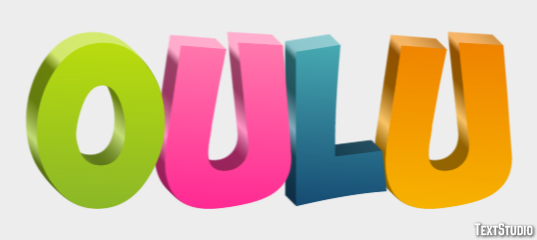 Oulu Effetto testo