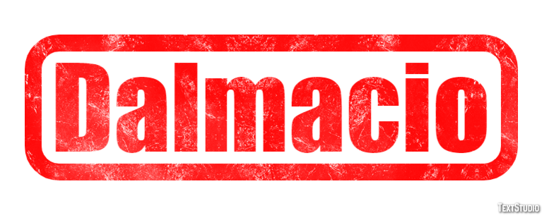 Dalmacio Efecto de texto
