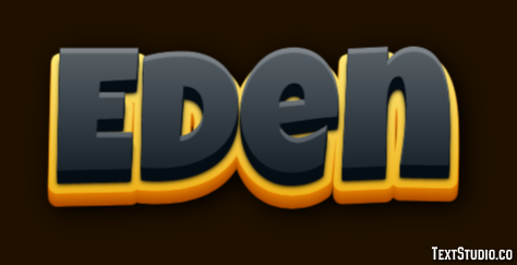 Eden Efekt tekstowy