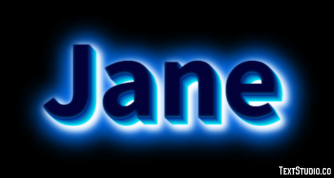 Jane Tekst Effect