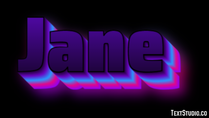 Jane Tekst Effect