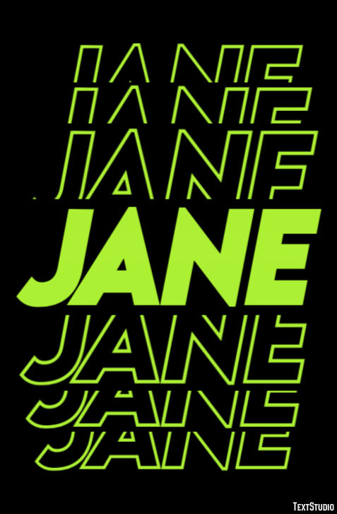 Jane Tekst Effect