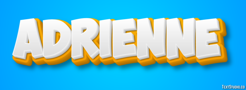Adrienne Text Effect