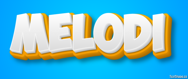 Melodi Metin Efekti