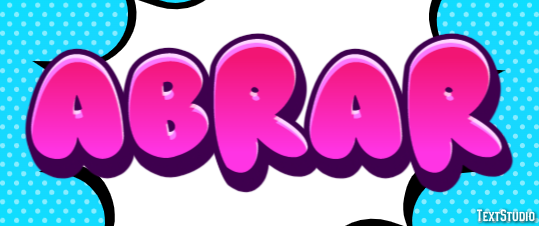Abrar Эффект текста