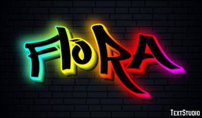 Flora Efekt tekstowy