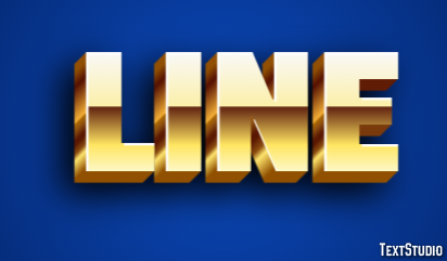 LINE Text Effect