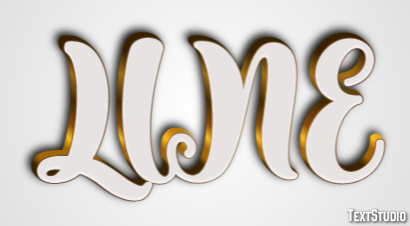 LINE Text Effect