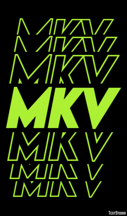 MKV Texteffekt