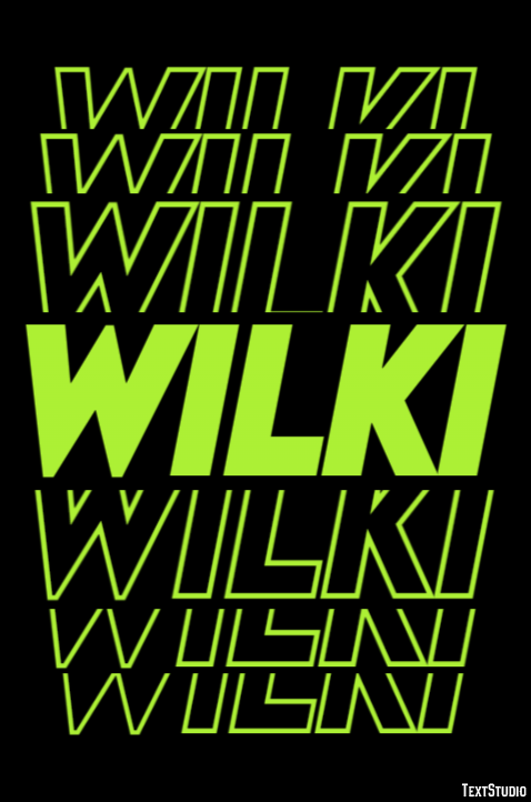 Wilki Efekt tekstowy