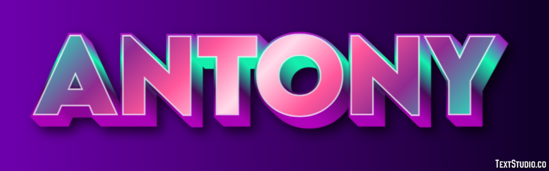 Antony Texteffekt