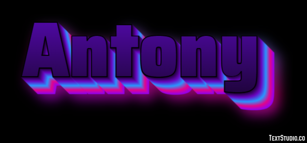 Antony Texteffekt