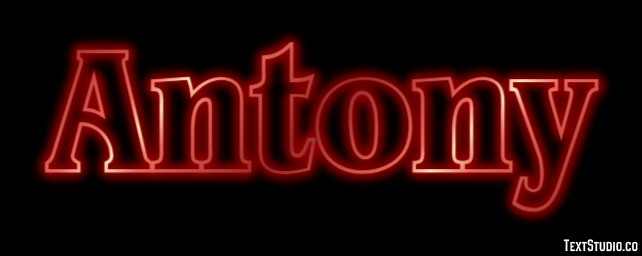 Antony Texteffekt