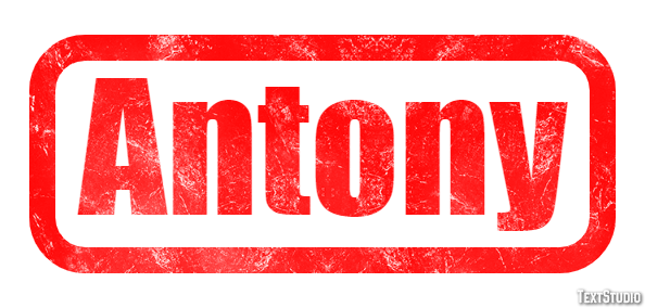 Antony Texteffekt